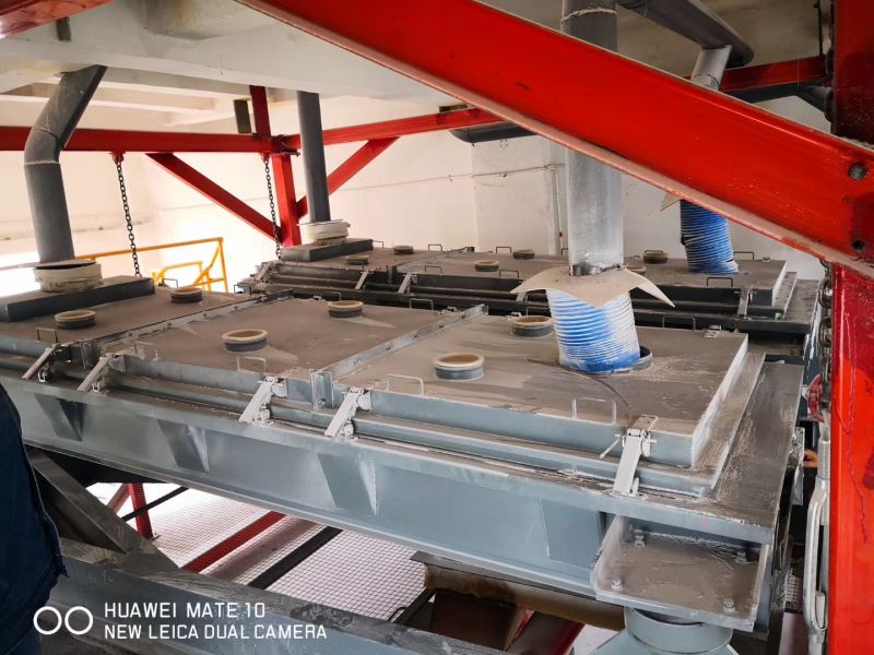 GJS efficient fine screening customer usage site