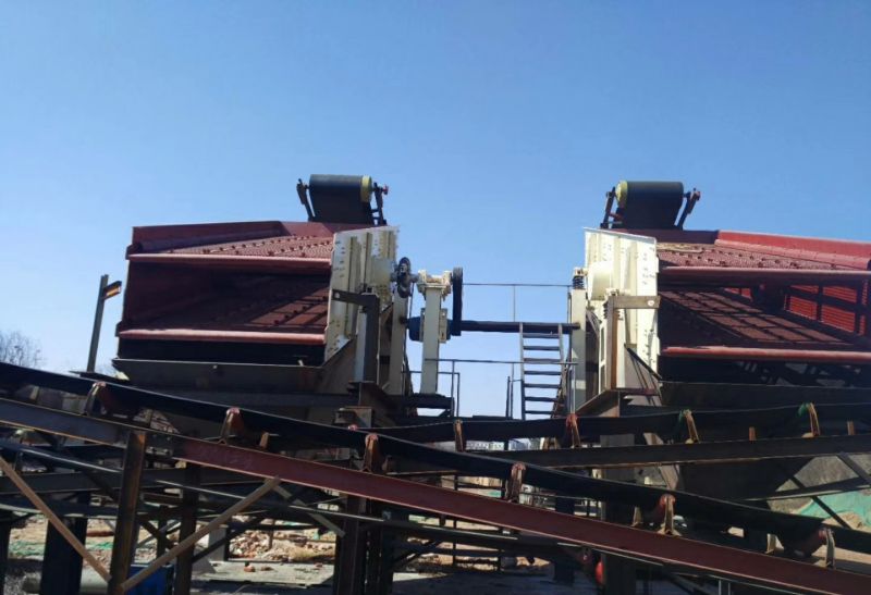 Field Application of YK Series Circular Vibrating Screen